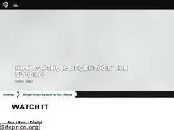 Sites similar to kingarthurmovie.com