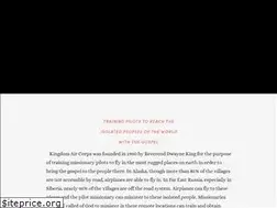Sites similar to kingdomaircorps.org