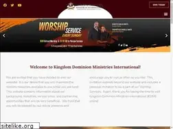Sites similar to kingdomdominionmin.com