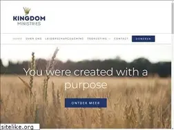 Sites similar to kingdomministries.nl