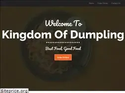 Sites similar to kingdomofdumplingtogo.com
