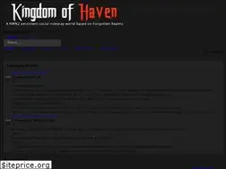 Sites similar to kingdomofhaven.com