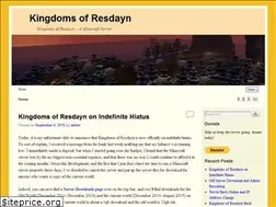 Sites similar to kingdomsofresdayn.com