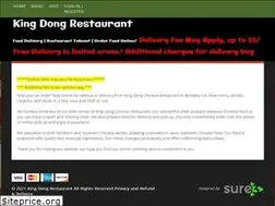 Sites similar to kingdong-restaurant.com