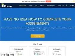 Sites similar to kingessays.com