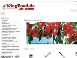 Sites similar to kingfood.de