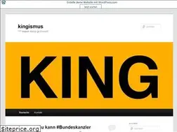 Sites similar to kingismus.wordpress.com