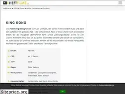 Sites similar to kingkong-film.de