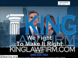Sites similar to kinglawfirm.com
