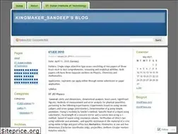 Sites similar to kingmakersandeep.wordpress.com