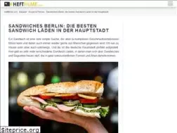 Sites similar to kingofsandwich.de