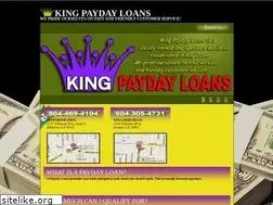 Sites similar to kingpaydayloans.net