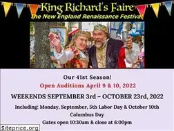 Sites similar to kingrichardsfaire.net