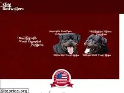 Sites similar to kingrottweilers.com