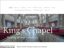 Sites similar to kings-chapel.org