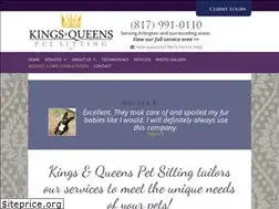 Sites similar to kingsandqueenspetsitting.com