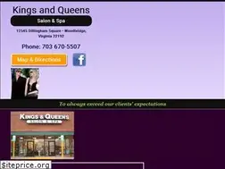 Sites similar to kingsandqueenssalonspa.com