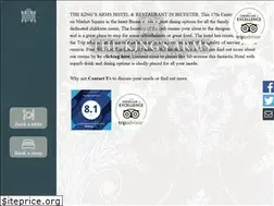 Sites similar to kingsarmsbicester.co.uk