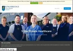 Sites similar to kingsbridgeprivatehospital.com