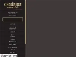 Sites similar to kingsbridgesocialclub.com