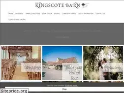 Sites similar to kingscotebarn.co.uk