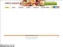 Sites similar to kingsgardencranston.com