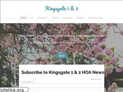 Sites similar to kingsgate1.org