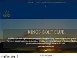 Sites similar to kingsgolfclubinverness.co.uk