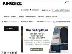 Sites similar to kingsize.com.au