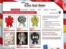 Sites similar to kingsizebows.com