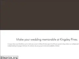 Sites similar to kingsleypinesweddings.com