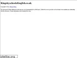 Sites similar to kingsleyschoolofenglish.co.uk