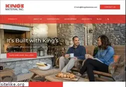 Sites similar to kingsmaterial.com
