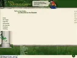 Sites similar to kingsolomoncages.com