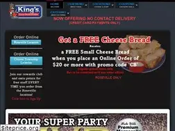 Sites similar to kingspizza.com