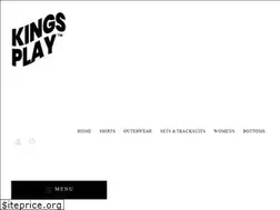 Sites similar to kingsplayapparel.com