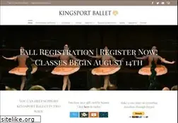 Sites similar to kingsportballet.org