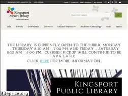 Sites similar to kingsportlibrary.org