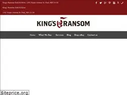 Sites similar to kingsransomgoldandsilver.com