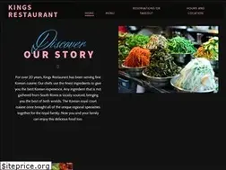 Sites similar to kingsrestaurant.com