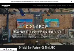 Sites similar to kingsrowpub.com