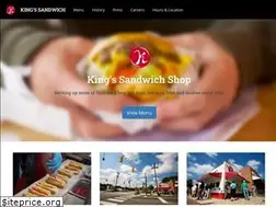 Sites similar to kingssandwichshop.com