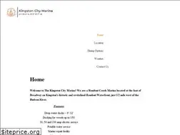Sites similar to kingstoncitymarina.com