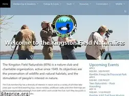 Sites similar to kingstonfieldnaturalists.org