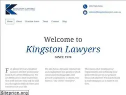 Sites similar to kingstonlawyers.com.au