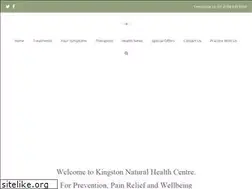 Sites similar to kingstonnaturalhealth.com