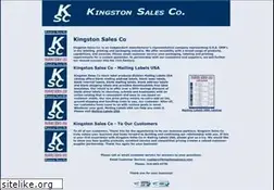 Sites similar to kingstonsalesco.com
