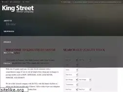 Sites similar to kingstreetmotorcompany.co.uk