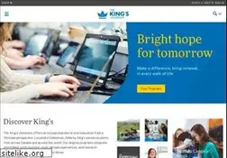 Sites similar to kingsu.ca