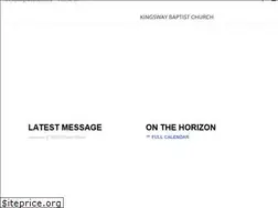 Sites similar to kingswaybaptist.ca